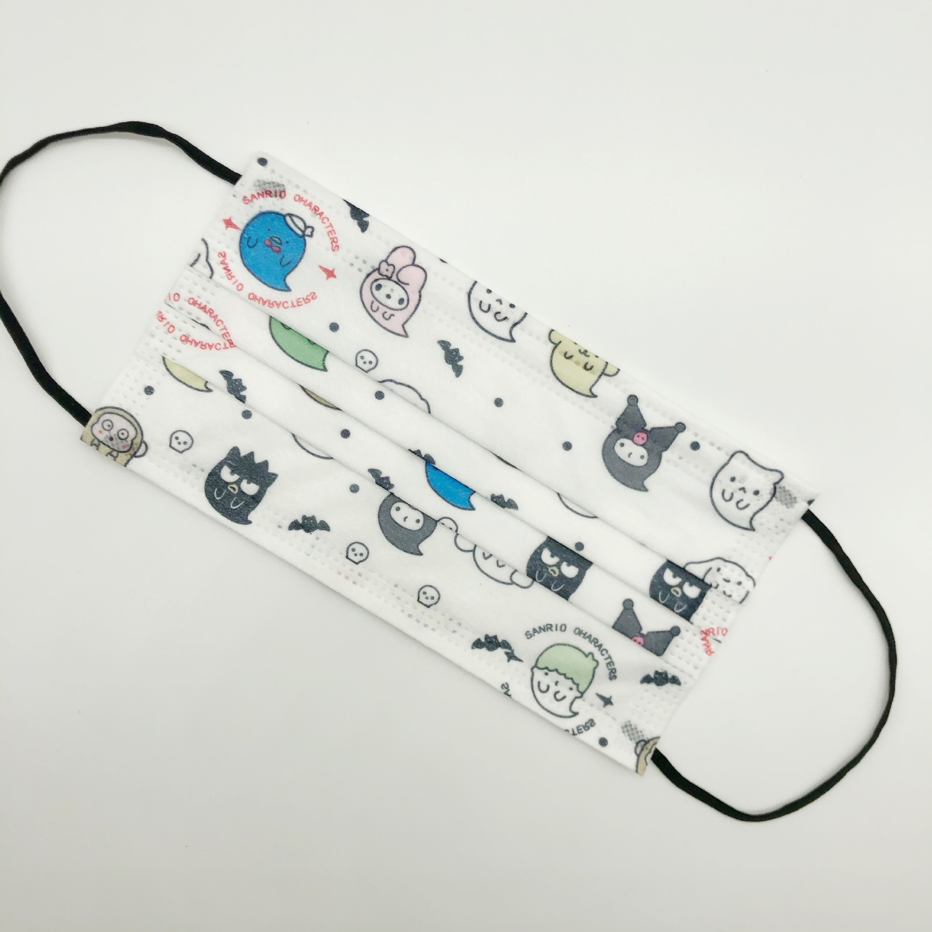 三丽鸥印花口罩可爱小鬼高颜值少女心一次性成人学生防护透气口罩