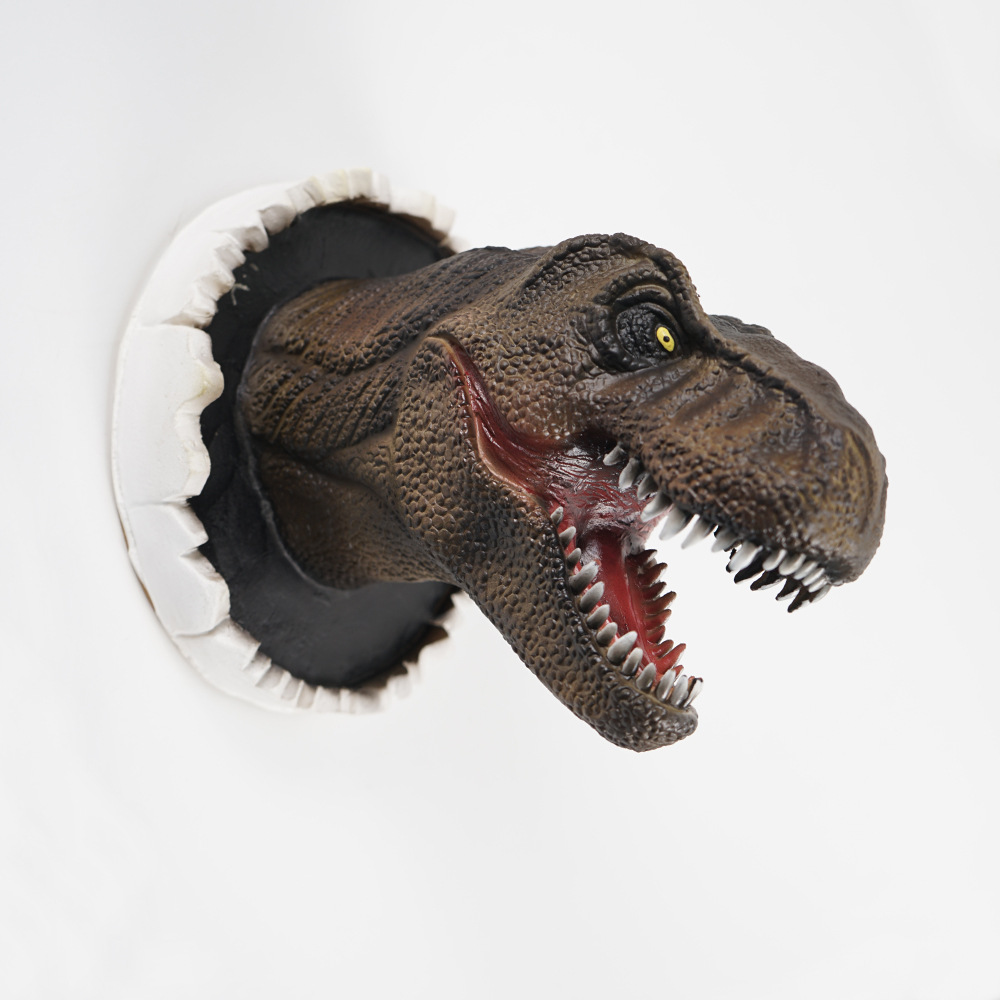 Independent Station Hot Style Tyrannosaurus Wall Pendant Latex Foam Funny Personality Living Room Bedroom Atmosphere Theme Dress up