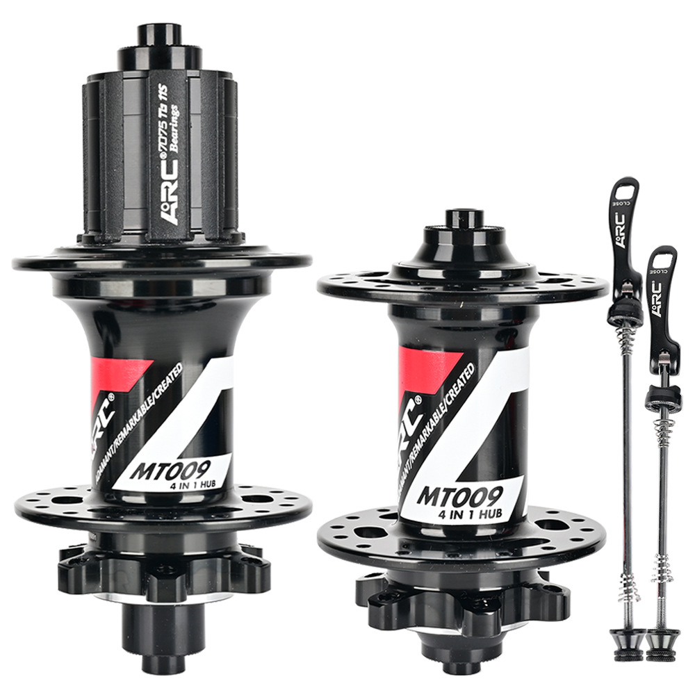 arc mt009花鼓山地自行车花鼓桶轴快拆6爪3齿120响11速12速4培林