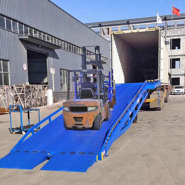 移动式装卸平台集装箱装卸货月台仓库物流装车桥叉车装卸货登车桥