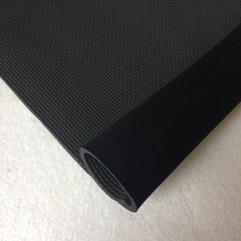 压纹sbr橡胶复合布料潜水面料厚2-3毫米用途防滑垫地垫桌布鼠标垫