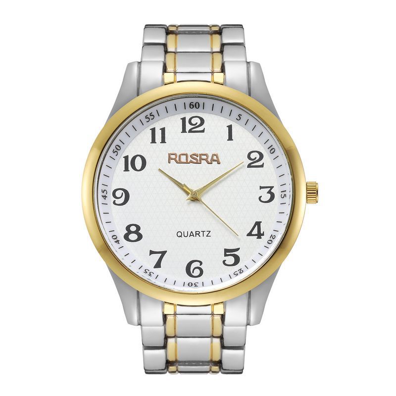 rosra速卖通外贸厂家钢带腕表男士商务石英表男女表表