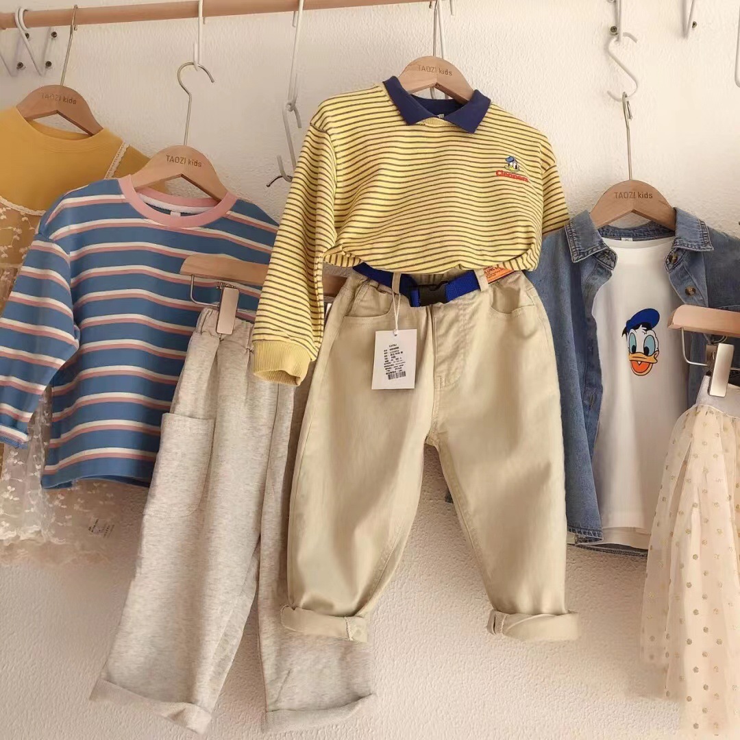 2022新款网红品牌熙熙小布衣 蘑菇酱春款 品牌童装实体店走份批发