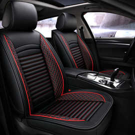 2022新款汽车坐垫四季通用全包全皮汽车座垫厂家批发出口外贸b05