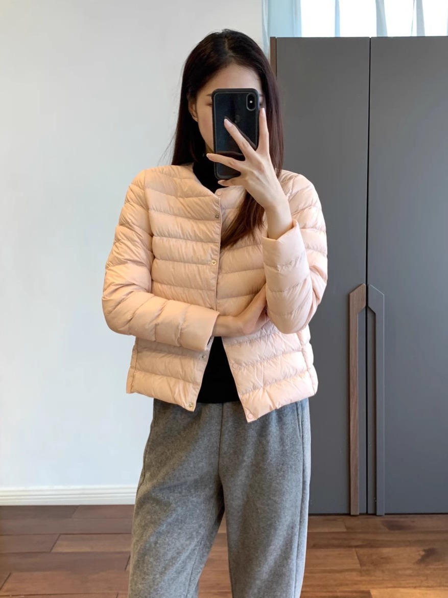 叠穿内搭外穿95%白鹅绒无内胆同色包边轻薄款圆领羽绒服冬-阿里巴巴