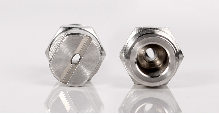 东莞304不锈钢扇形喷嘴厂家 高压喷涂料雾化喷嘴 皮带清洗喷雾嘴