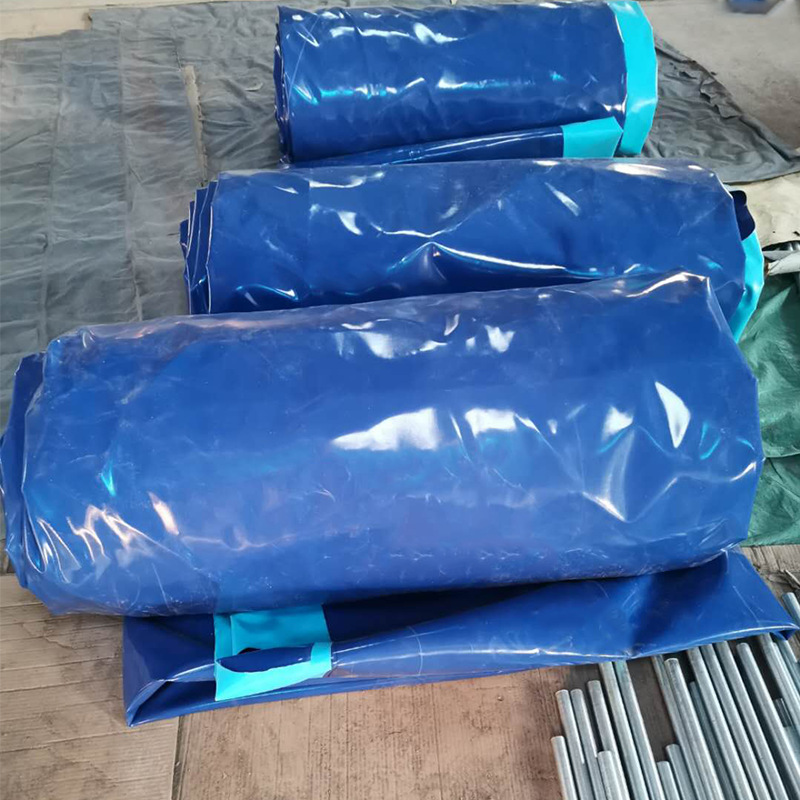 pvc帆布折叠移动充气鱼池 金属支架鱼池 长途运输用帆布折叠鱼池