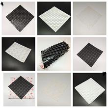 防滑消音透明硅胶垫 减震各种形状硅胶垫 白色自粘硅胶垫防撞颗粒