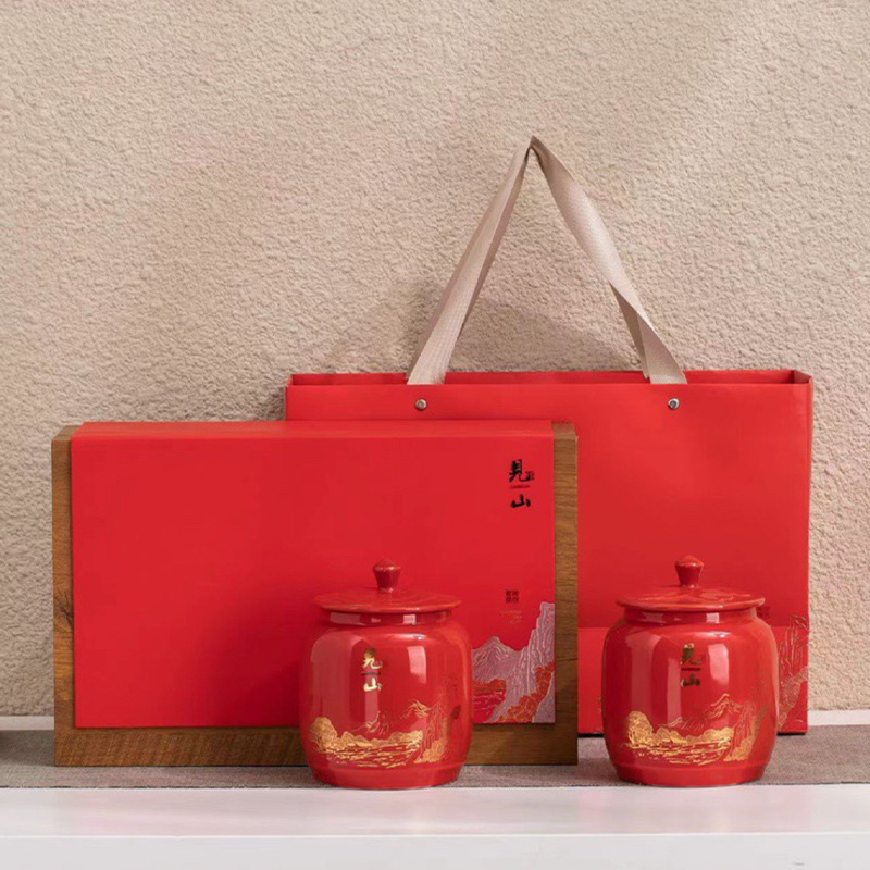祁门红茶陶瓷礼盒装茶叶礼品伴手礼茗茶茶礼原产地发货-阿里巴巴