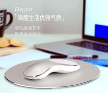 新品铝合金属无线充电鼠标适用于苹果联想笔记本降噪静办公游戏女