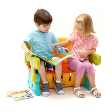 子写字书桌多功能折叠婴幼儿园儿童学习桌椅阅读早教塑料玩具宝宝