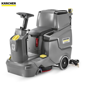 德国卡赫驾驶式洗地机商用车库工厂商场工业无线拖地机bd 50/70 r