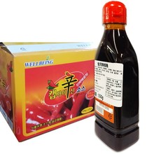 整箱韩国金河辣椒精12瓶红油调味料辣辣椒精油辣调味品