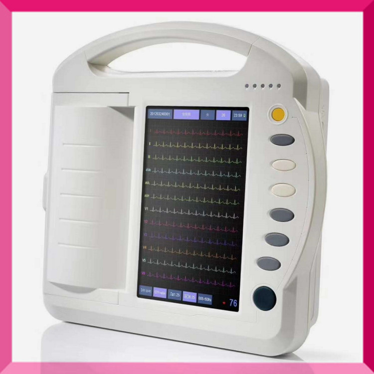 心电图机检测仪心电仪便携式心电图机12导联心电图仪mk-1212a