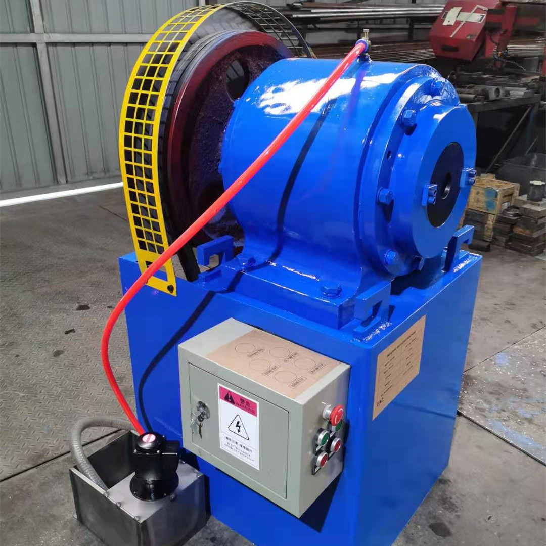 缩管机 现货电动缩管机 油管扣压机方管缩管机
