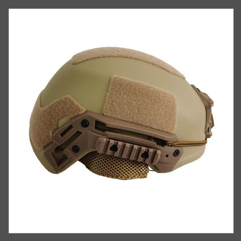 谐和厂家供应温蒂装甲保护头盔pe聚乙烯 wendy战术防弹防爆头盔