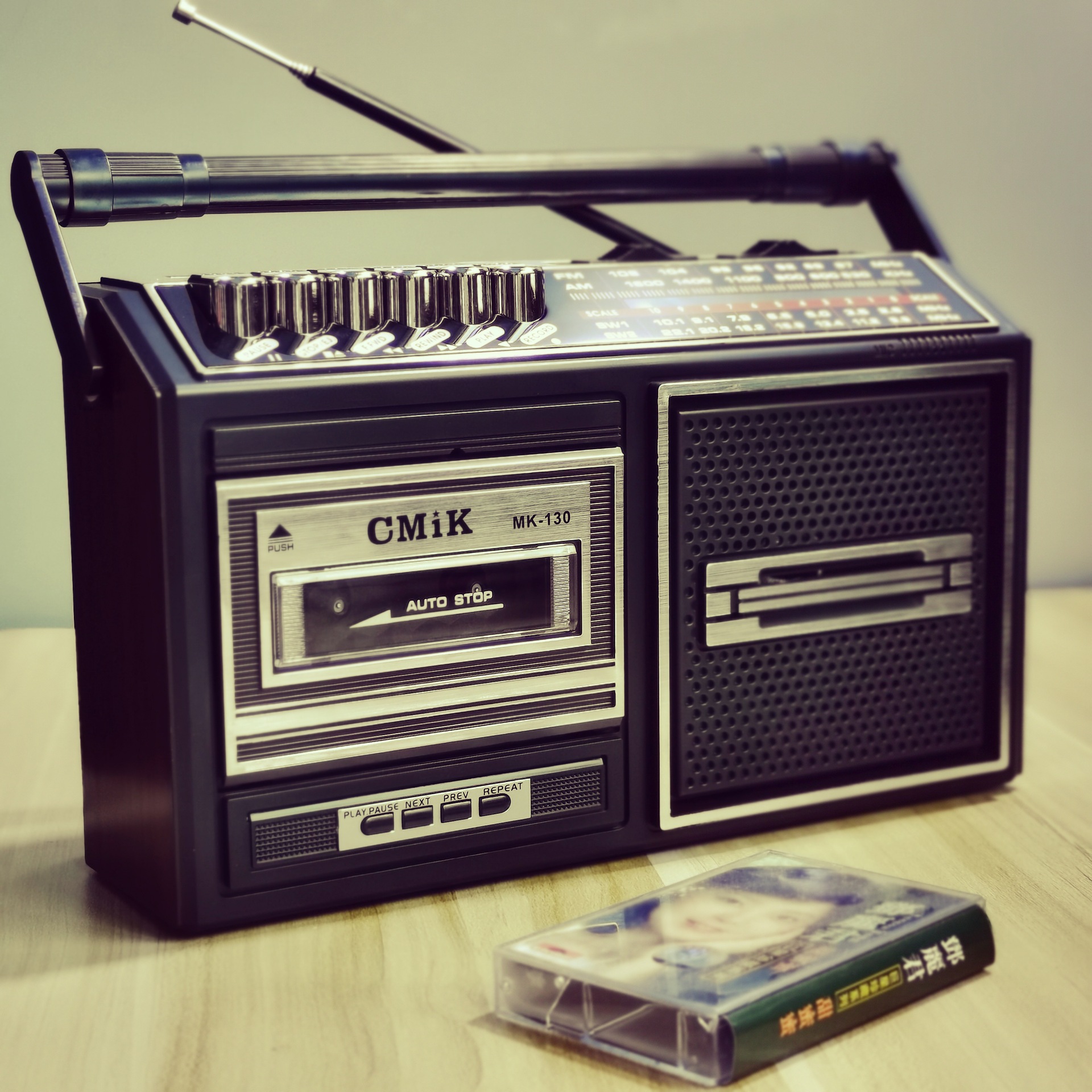 出欧美磁带机卡带机收录机录音机插卡全波段老人收音机怀旧-阿里巴巴