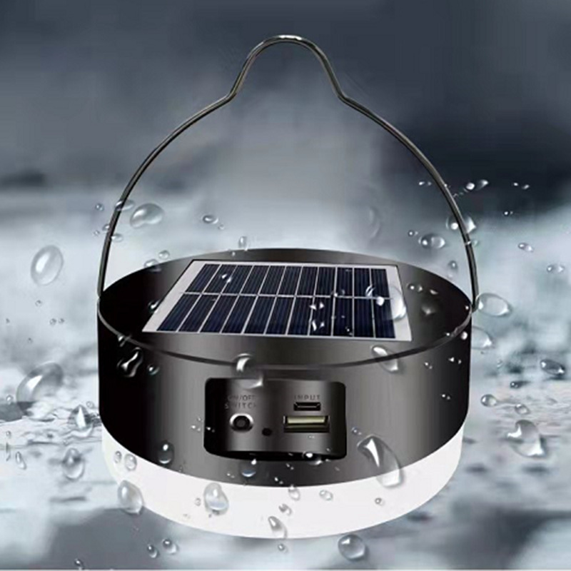 led太阳能充电球泡灯移动户外露营灯地摊夜市灯应急帐篷灯野营灯