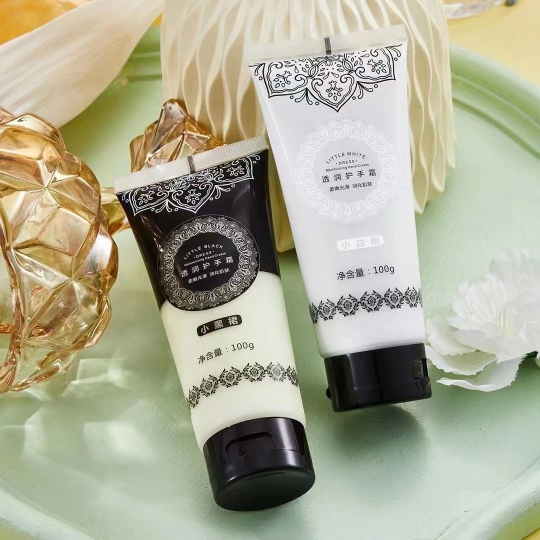 热销爆款小白裙小黑裙护手霜男女滋润保湿补水秋冬不油腻正品100g