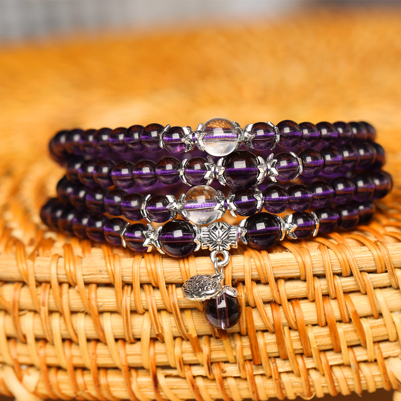 Amethyst Bracelet Live Gift Zodiac Animal Bracelet Wholesale Stall Supply Women Student Couple Bracelet Wholesale