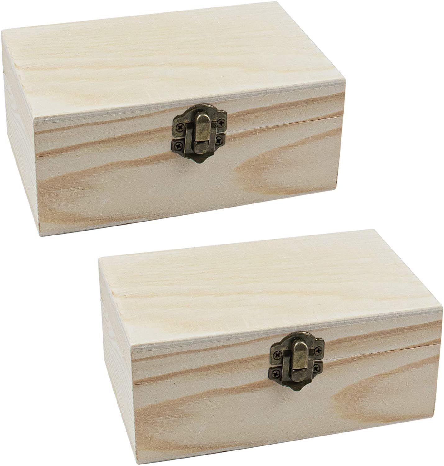 批发木盒首饰盒木胎盒 礼品收纳盒包装盒原木色(一件起做)