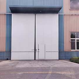 银利来钢结构车间门 车间防火门 厂房隔音隔声门厂家直销平开门