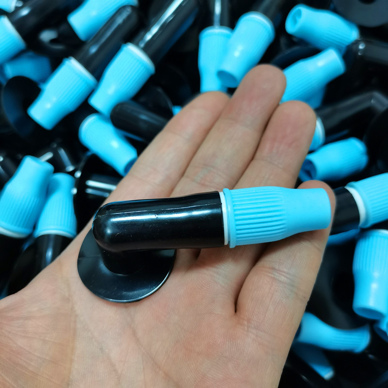 pvc充气产品弯头进气嘴 烟斗气嘴  tpu烟斗气嘴 tpu充气接头tpu接