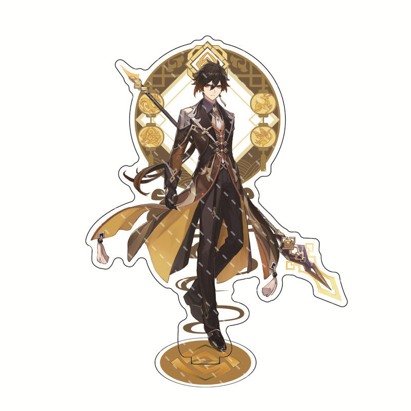 亚克力动漫立牌元神 钟离 五郎一斗 温迪万叶 魅 凝光 云堇 现货