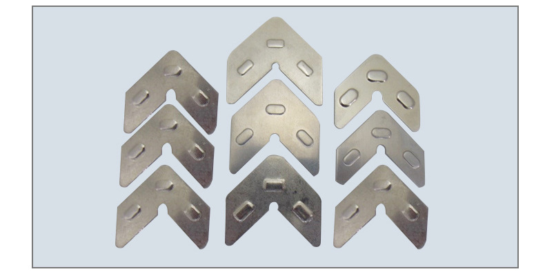不锈钢组角片铝合金断桥门窗组角件 门窗固定片连接钢片五金配件