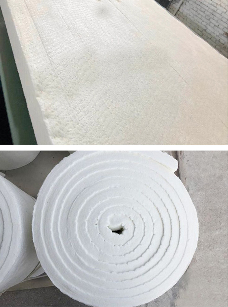 防火棉耐高温隔热棉锅炉保温棉陶瓷纤维板耐火材料硅酸铝针刺毯