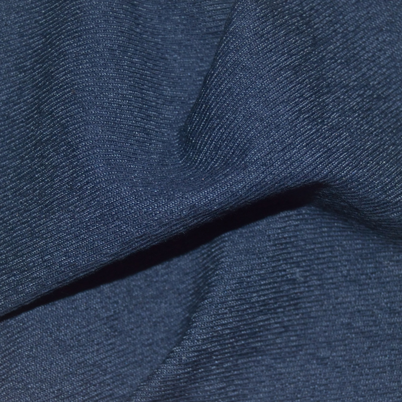 现货梭织洗水仿牛仔面料150d骑兵斜 斜纹190克超薄透气舒适布料