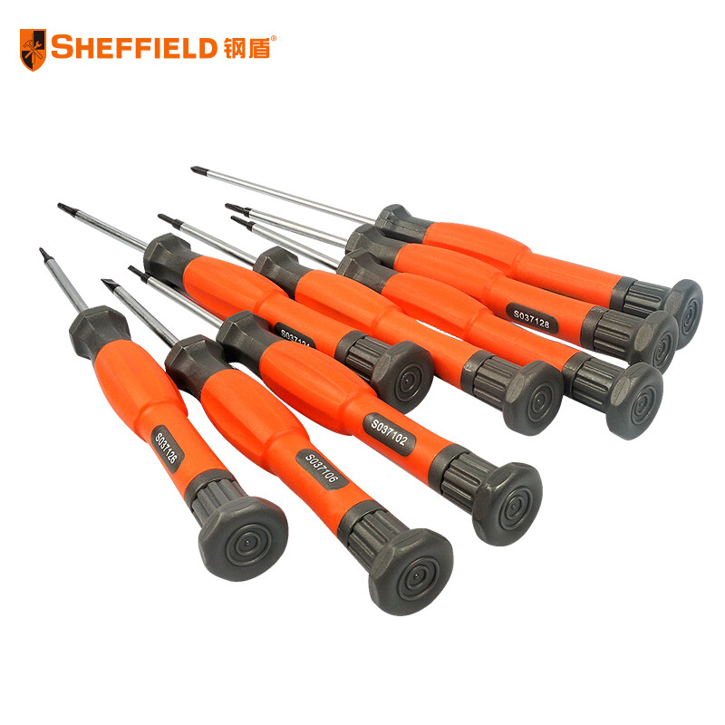 钢盾一字十字六角花型微型螺丝刀手机笔记本家用拆机精密维修工具