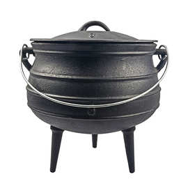 铸铁南非锅cast iron potjie pot, cast iron african pot铸铁鼎