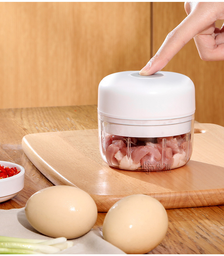 电动捣蒜器蒜泥器蒜蓉机绞肉机蒜泥机搅蒜器切压蒜器拉蒜器打蒜器