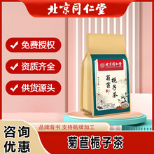 菊苣栀子茶北京同仁堂内廷上用降酸茶养生茶独立包装养身花茶茶包