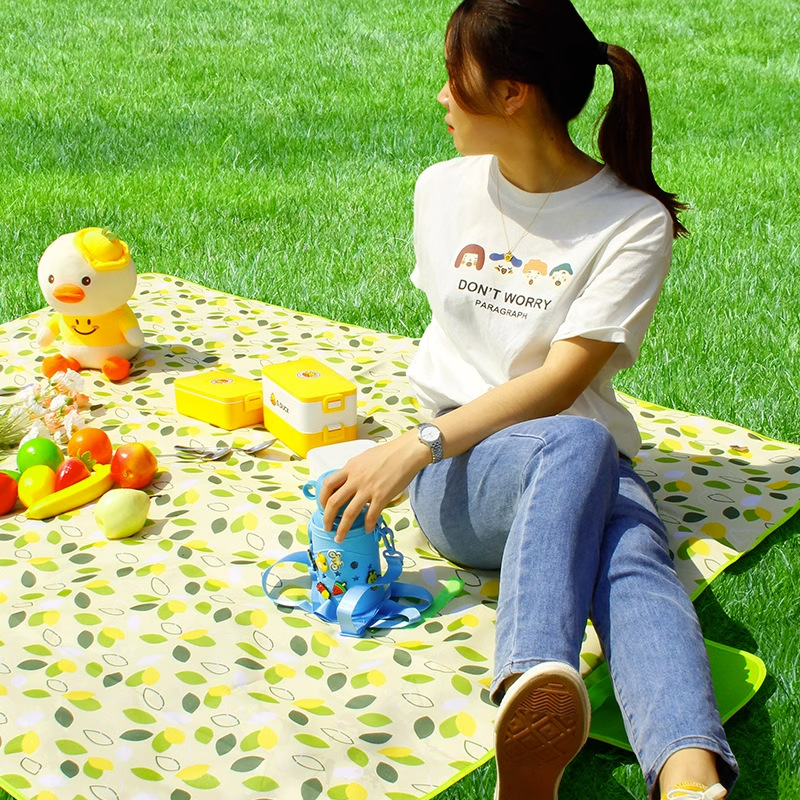 Outdoor Picnic Mat Waterproof Moisture-Proof Hair Pack Tent Floor Mat Portable Storage Picnic Outing Camping Cloth Lawn Mat