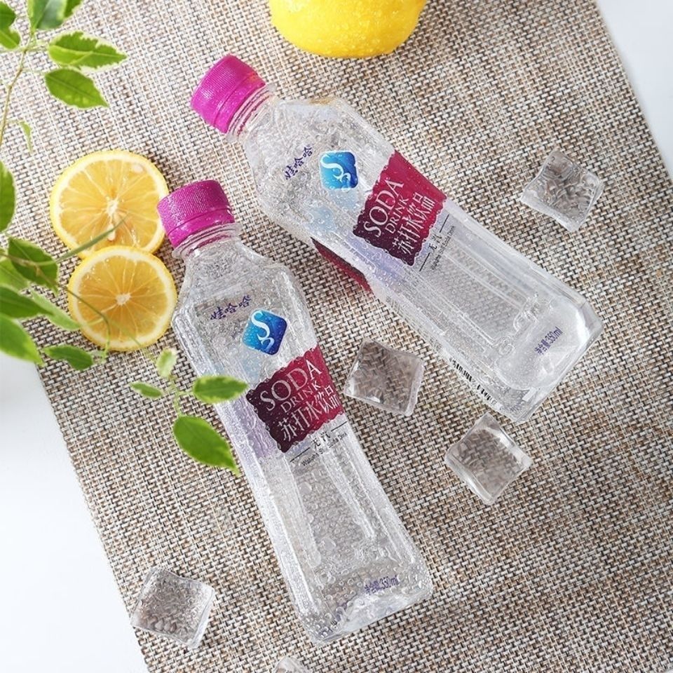 娃哈哈苏打水350ml*12/24瓶 原味无气苏打水饮料 整箱包邮