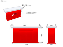 展会设计装修  展台设计搭建 吧台道具 底座制作 展示柜制作安装