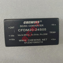 DCDC电源模块9-36V输入24V转5V 20W隔离稳压输出CFDM20-24S05