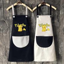 summer thin  apron waterproof and oil-proof cute跨境专供代发