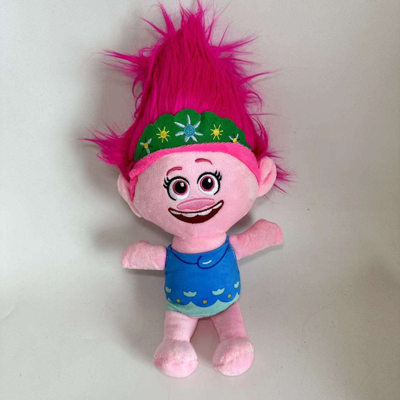 跨境热品 trolls 魔发精灵衍生填充毛绒公仔玩偶生日礼物-阿里巴巴