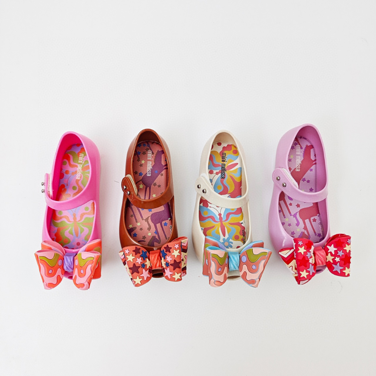 2025年梅丽莎儿童果冻鞋蝴蝶结鱼嘴凉鞋船鞋沙滩鞋女童香香鞋