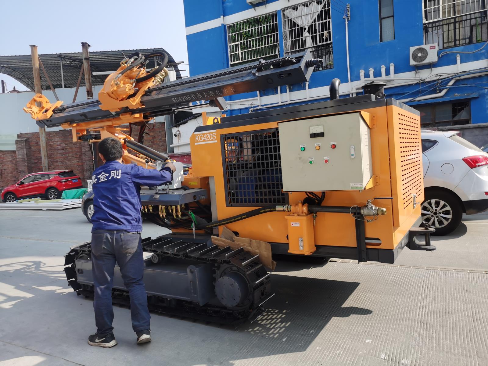 供应浙江开山kg420s ks420sh开山露天潜孔钻车 基坑用钻机-阿里巴巴