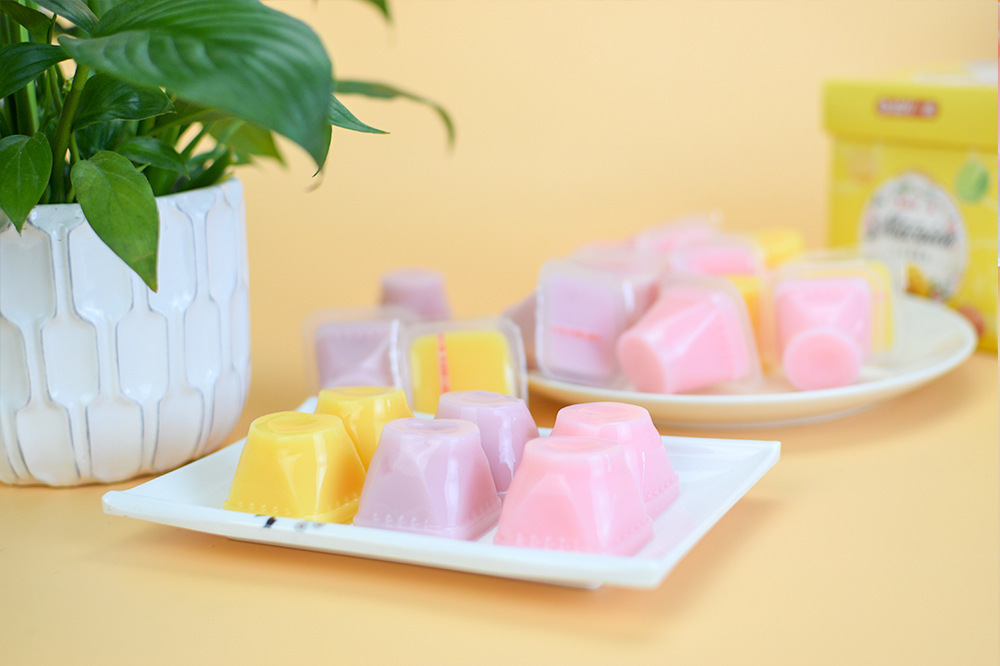 藤村一族冰淇淋果味果冻238g纸盒装 婚庆送礼儿童休闲布丁