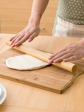 ZJ05厨房做面包小工具擀面杖杆面棍实木饺子皮擀面棍擀面压