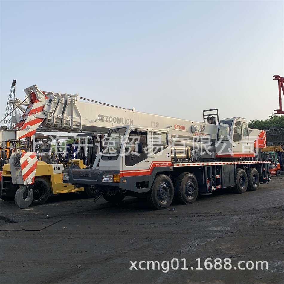 中联50吨吊车中联汽车吊中联重科 zoomlion qy50h qy50d 大中小型