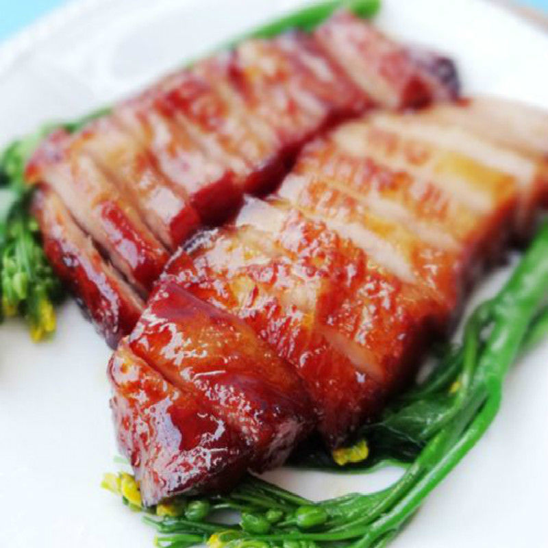 广东特产港式深井烧鹅店蜜汁叉烧肉真空熟食叉烧500g脆皮肉包邮