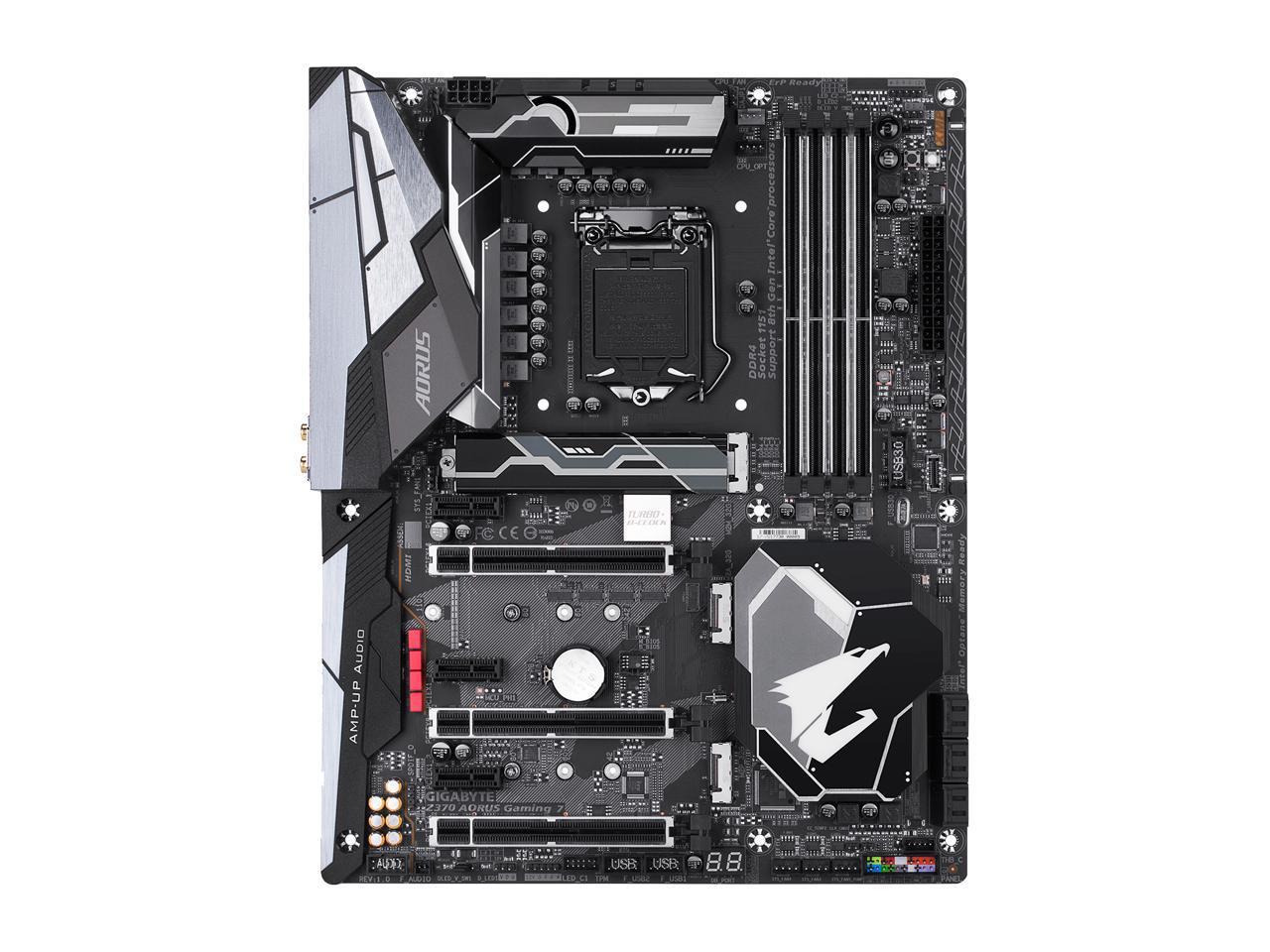 适用于 gigabyte技嘉z370 aorus gaming 7ddr4 1151台式家用主板