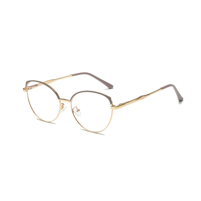 2023 Spring New Men's and Women's Glasses Artistic Fresh Optical Glasses Glasses Goggles Metal Photo Frame