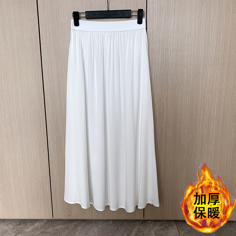 Cross-Border Supply Spring and Summer 2024 New Chinese Style Skirt Women's Summer Changtongqin Horse-Face Skirt Skirt